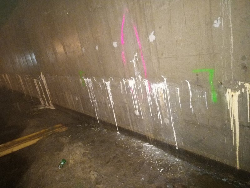 Iniekcja ciśnieniowa w garażu podziemnym Hotelu Gołębiewski