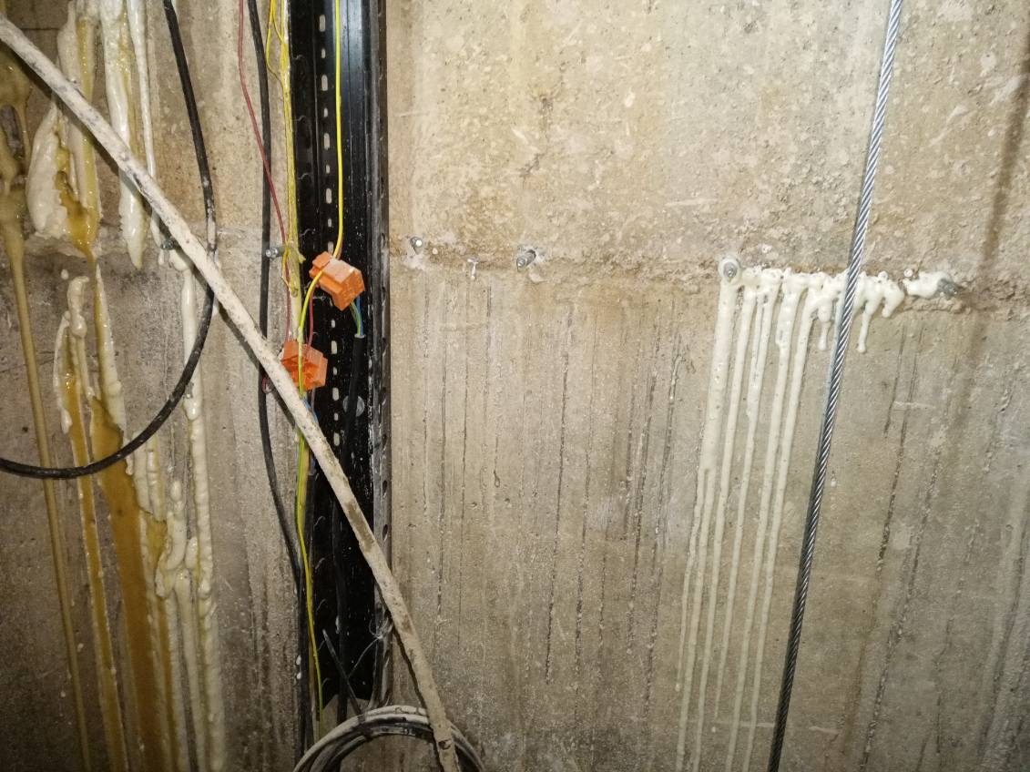 Uszczelniony szyb windowy po iniekcji